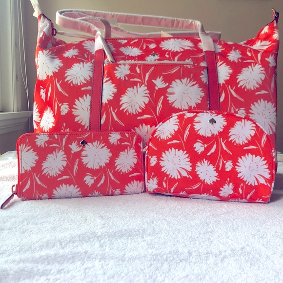 🍊 KATE SPADE JAE WEEKENDER BUNDLE 🍊 - Picture 1 of 16